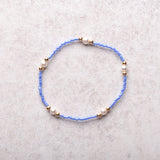 eNewton Design HOPE PURPOSE PEARL BRACELET FW26 Bright Blue