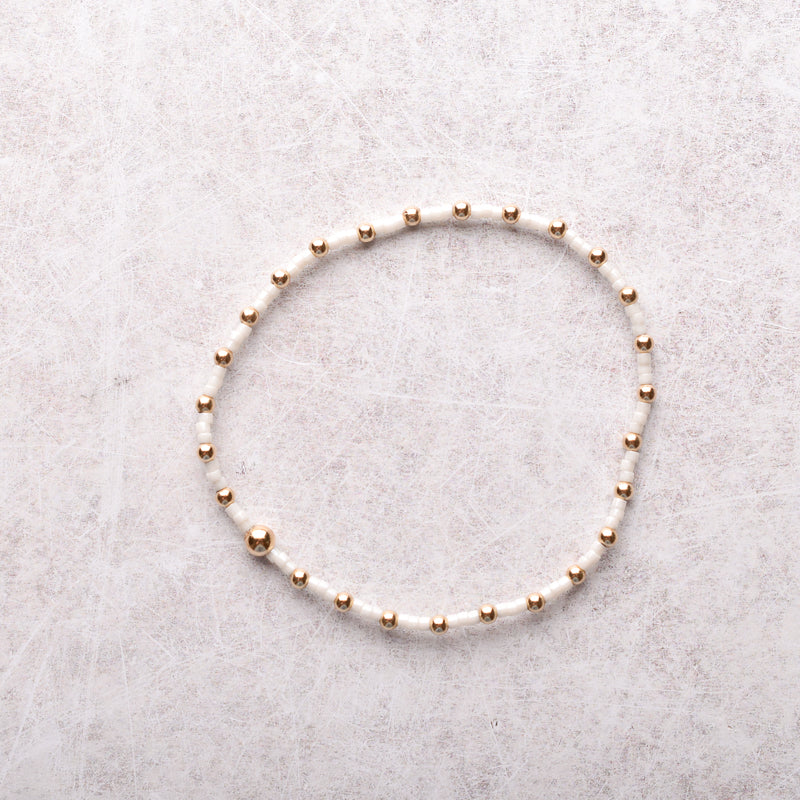 eNewton Design HOPE SINCERITY BRACELET FW26 Milkshake