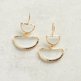 Virtue THE REGINA EARRINGS White