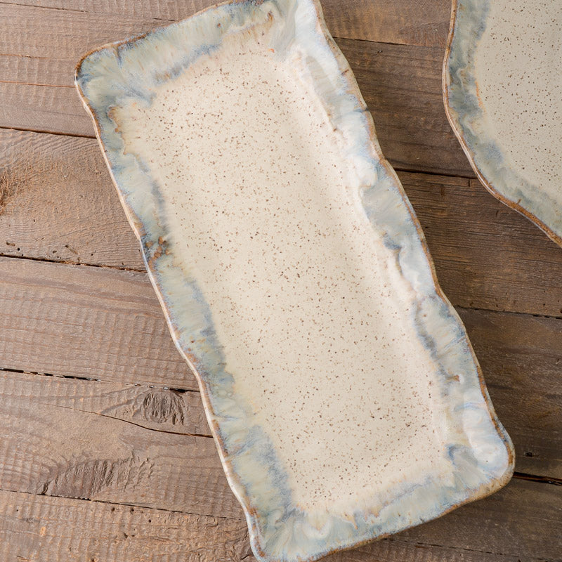 Etta B Pottery APPETIZER TRAY Oasis 13