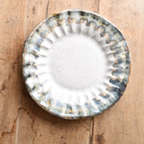 CRIMPED EDGE ROUND PLATTER