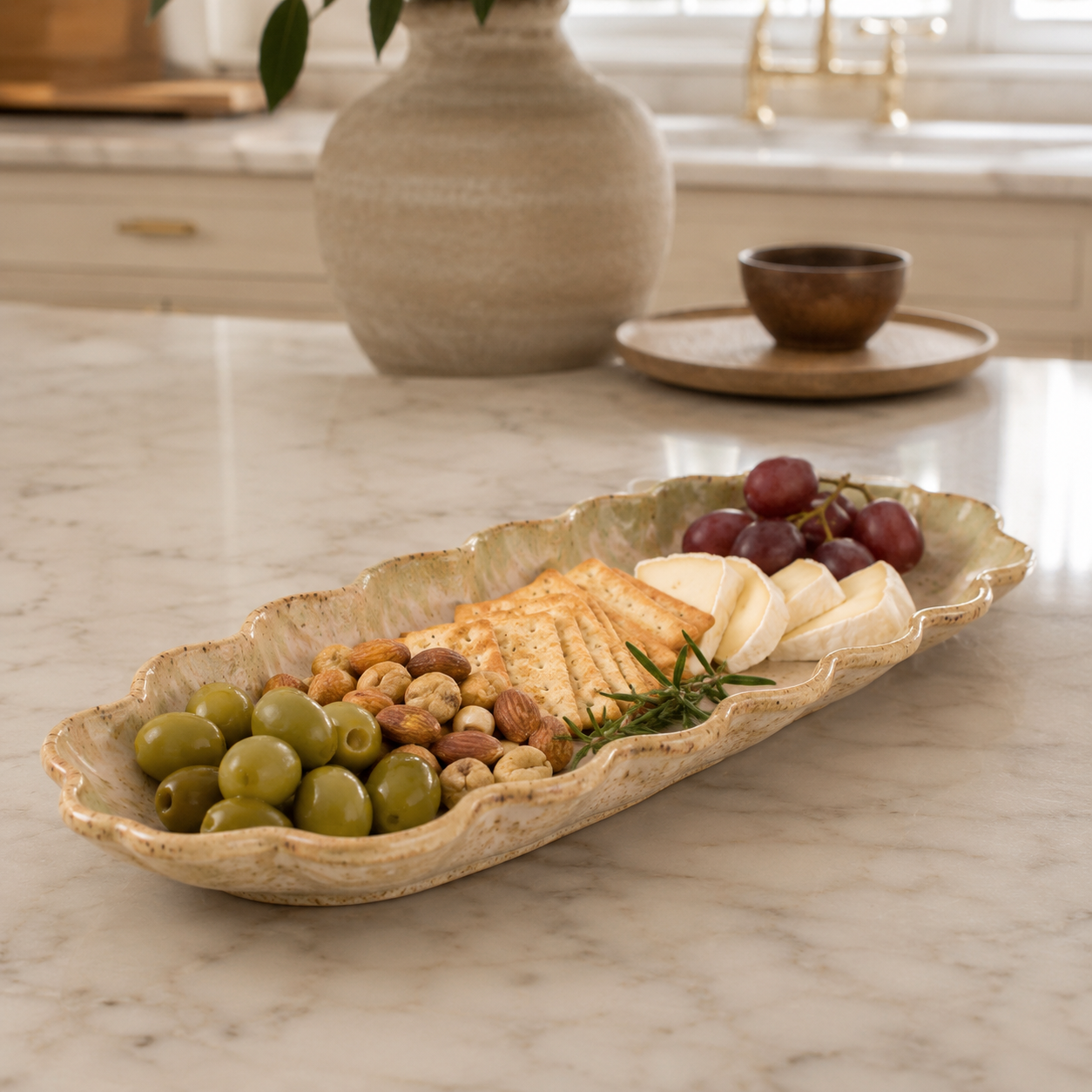 Etta B Pottery SNACK TRAY