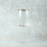 Zodax OPTIC WHITE WINE GLASS