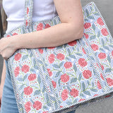 Queens Designs REGULAR QUILTED TOTE BAG