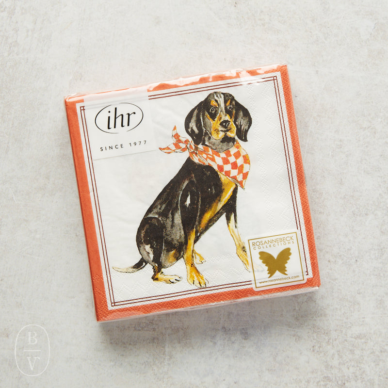 Boston International COONHOUND HOMETOWN PRIDE COCKTAIL NAPKINS