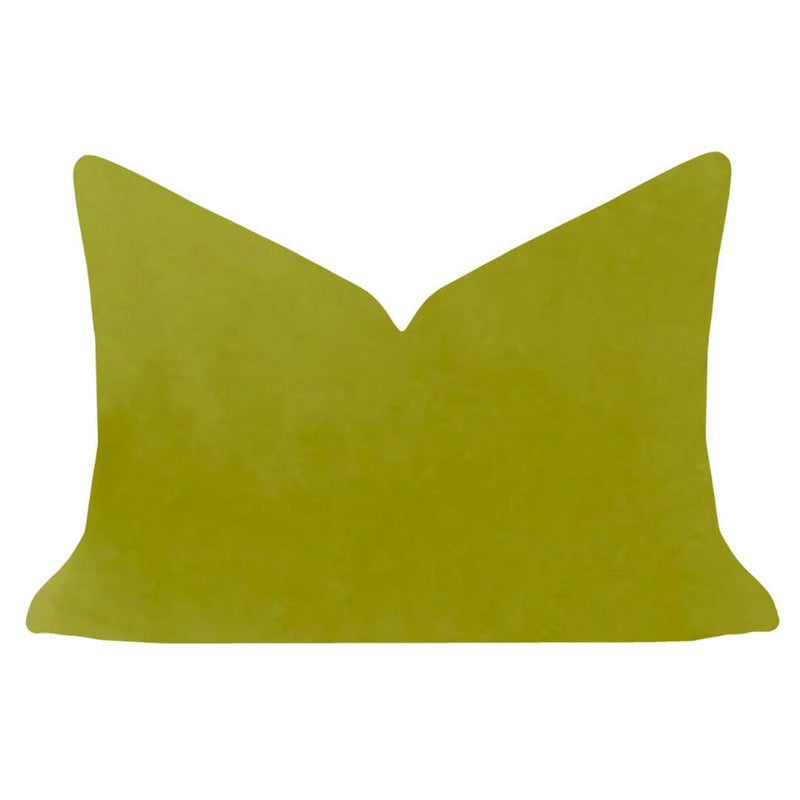 Laura Park Designs 14 x 20 SOLID VELVET THROW PILLOW Green