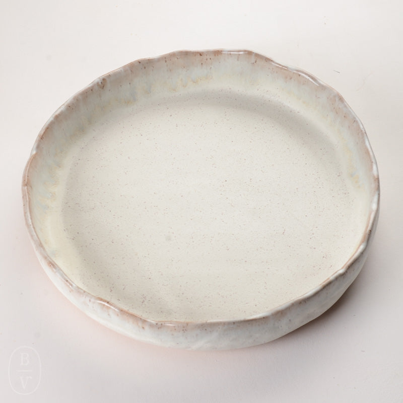 Etta B Pottery GRANDE ROUND SERVER