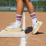 COLLEGIATE RETRO CREW SOCKS