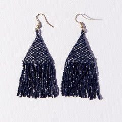 Ink and Alloy LEXIE LUXE PETITE FRINGE EARRINGS