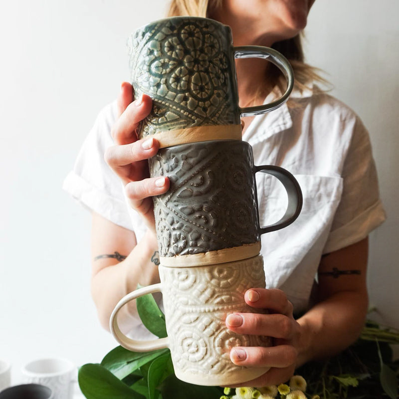 Handmade Studio TN LACE MUG