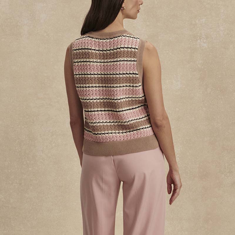 Varley DEELEY STRIPE STITCH TANK