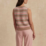 Varley DEELEY STRIPE STITCH TANK