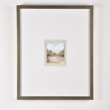 By Lacey MINI DOUBLE MATTED LANDSCAPE 3 FRAMED PAINTING