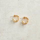 Virtue SMALL CHAIN LINK EARRINGS Gold