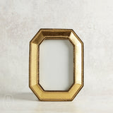 Two's Company BEADS OF GOLD OCTAGONAL FRAME