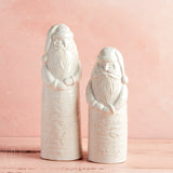 Mudpie WHITE STONEWARE SANTA SITTER