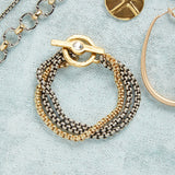 CV Designs CRYSTAL TOGGLE BRACELET - CVB3