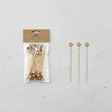 Finch + Fennel BAMBOO SKEWER SET Star