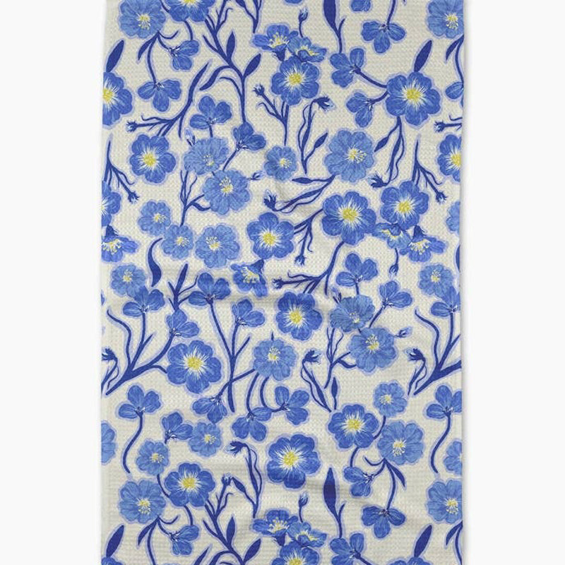 Geometry PRIMAVERA BLOOMS TEA TOWEL
