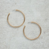 CV Designs GOLD HOOP EARRINGS - CVHGD