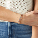 eNewton Design HOPE SINCERITY GOLD PATTERN BEAD BRACELET
