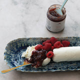 RASPBERRY PEPPER CHEESE PRESERVES