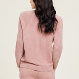 Barefoot Dreams COZYCHIC LITE RIB BLOCKED PULLOVER