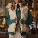 Varley IRINA CABLE KNIT GILET