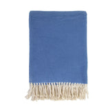 Pom Pom At Home BILLIE THROW French Blue 50 x 70