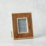 Creative Co-op MANGO WOOD BONE BORDER FRAME