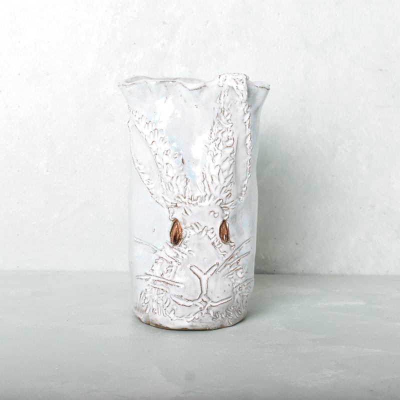 Dixie Pottery FLOPPY EAR BUNNY VASE