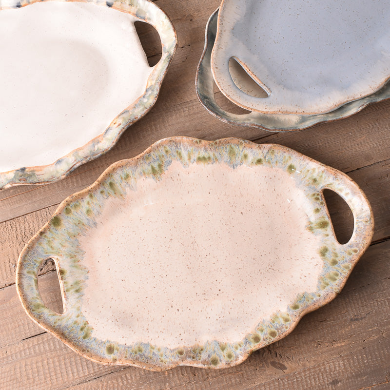 Etta B Pottery CAFE TRAY