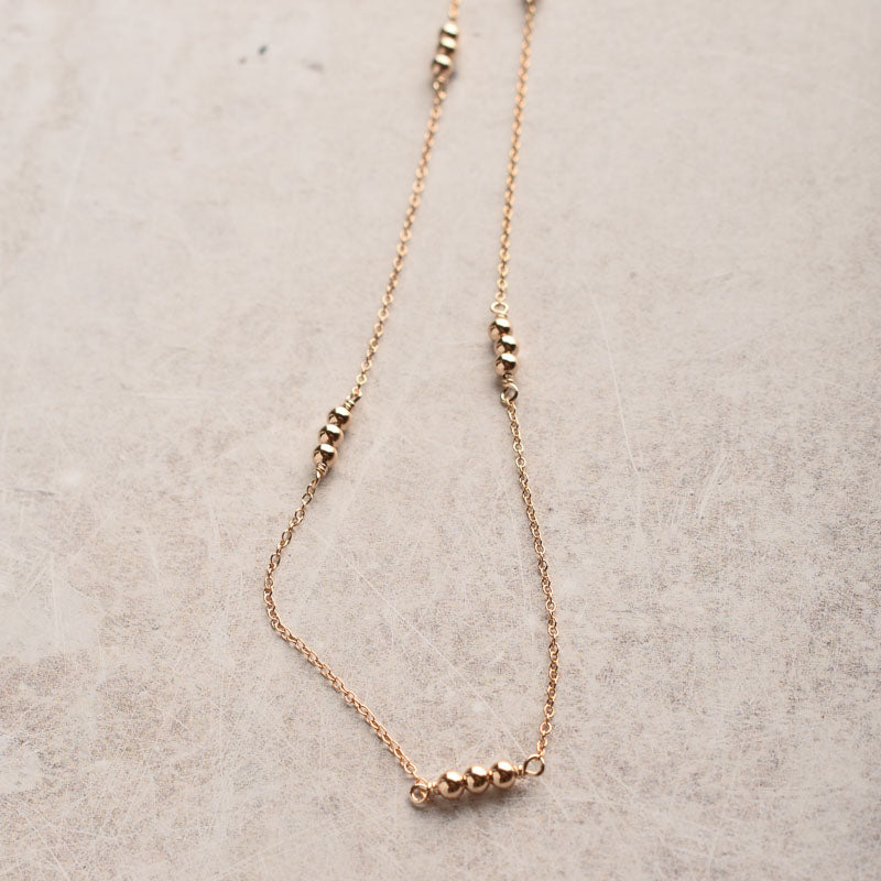 eNewton Design JOY SIMPLICITY CHAIN GOLD CHOKER Gold 3mm