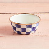 MacKenzie-Childs PINCH BOWL Royal Check