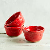 Etta B Pottery CHRISTMAS DIP BOWL