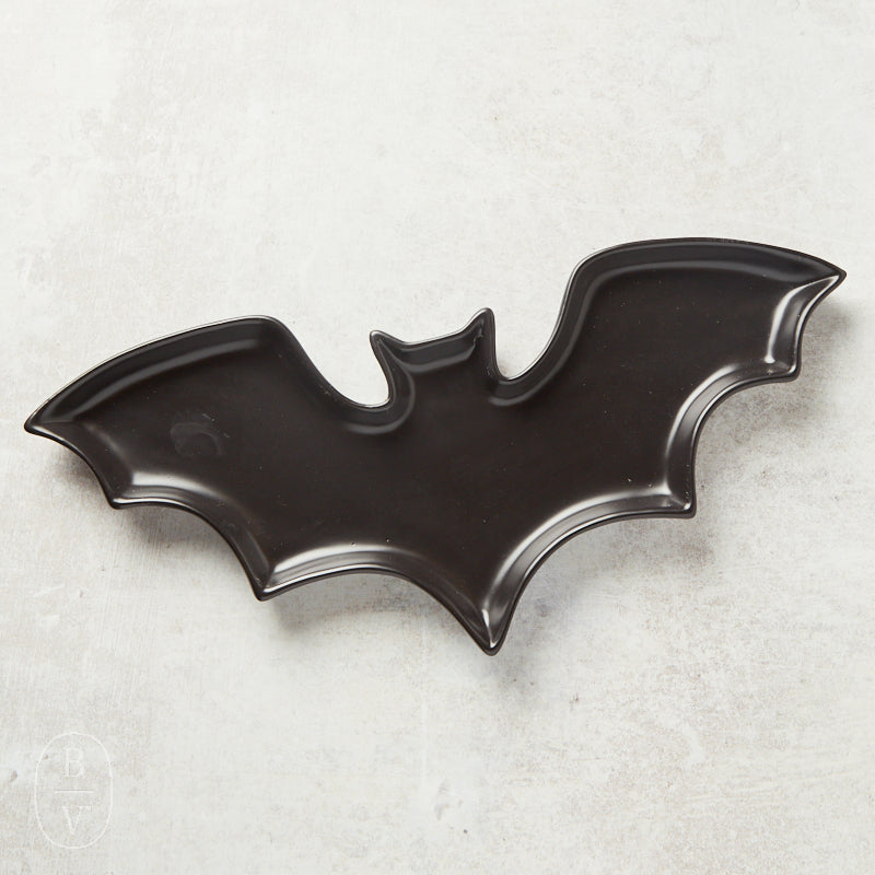 Creative Co-op STONEWARE BAT DISH