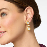 Julie Vos CABOCHON STATEMENT EARRINGS