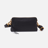 Hobo FERN SLIM BELT BAG Pebbled Leather Black