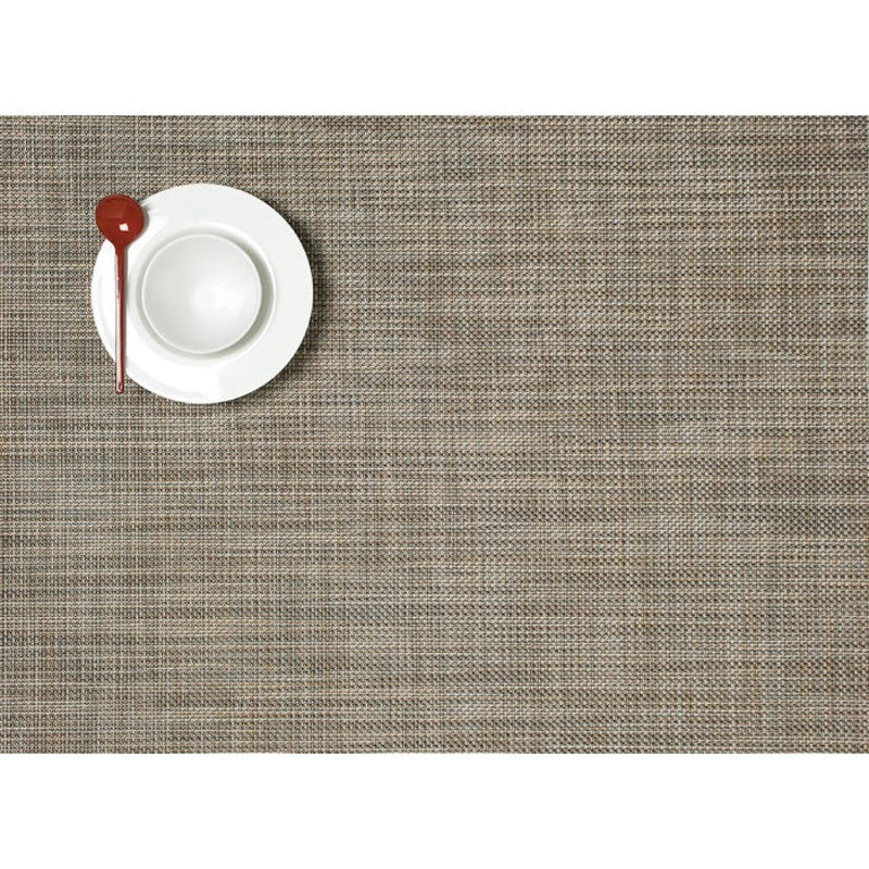 Chilewich MINI BASKETWEAVE RECTANGULAR PLACEMAT Soapstone