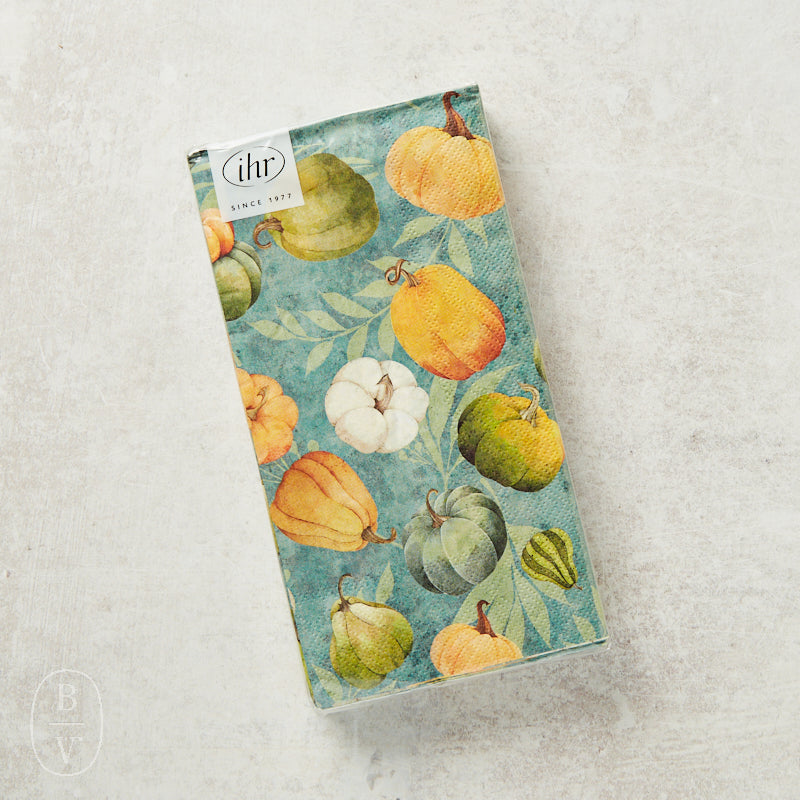 Boston International ROLLING PUMPKINS GUEST NAPKINS