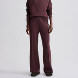 Varley THE WIDE LEG PANT 28 Deep Mahogany