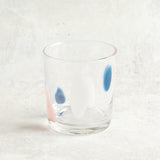 Bloomingville HANDMADE ART GLASS DRINKING GLASS Blue