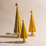 Cody Foster PLEATED GLASS TREE WITH BALL TOPPER 2024