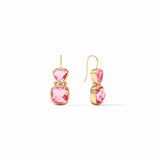 Julie Vos AQUITAINE EARRING Peony Pink