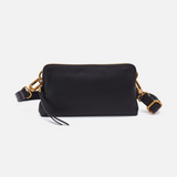 Hobo FERN SLIM BELT BAG Black Pebbled Leather