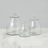 Europe 2 You VINTAGE GLASS BON BON JAR WITH LID
