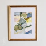 Lesley Henderson Art BLUE ICE 1