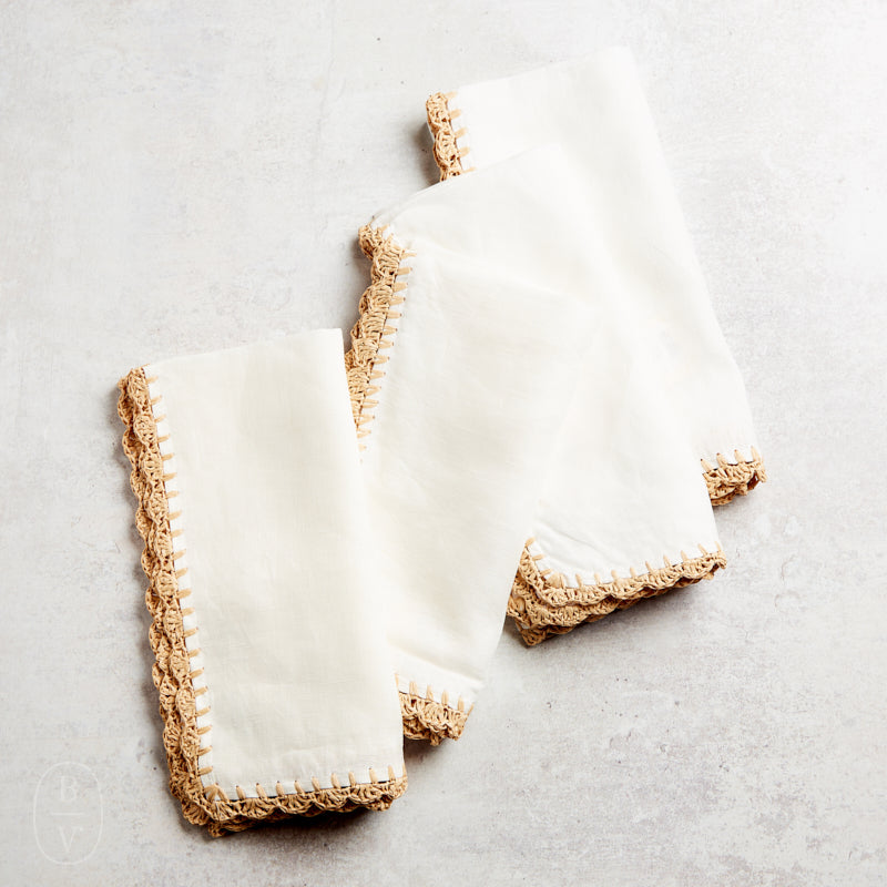 Kim Seybert SHELL EDGE NAPKIN