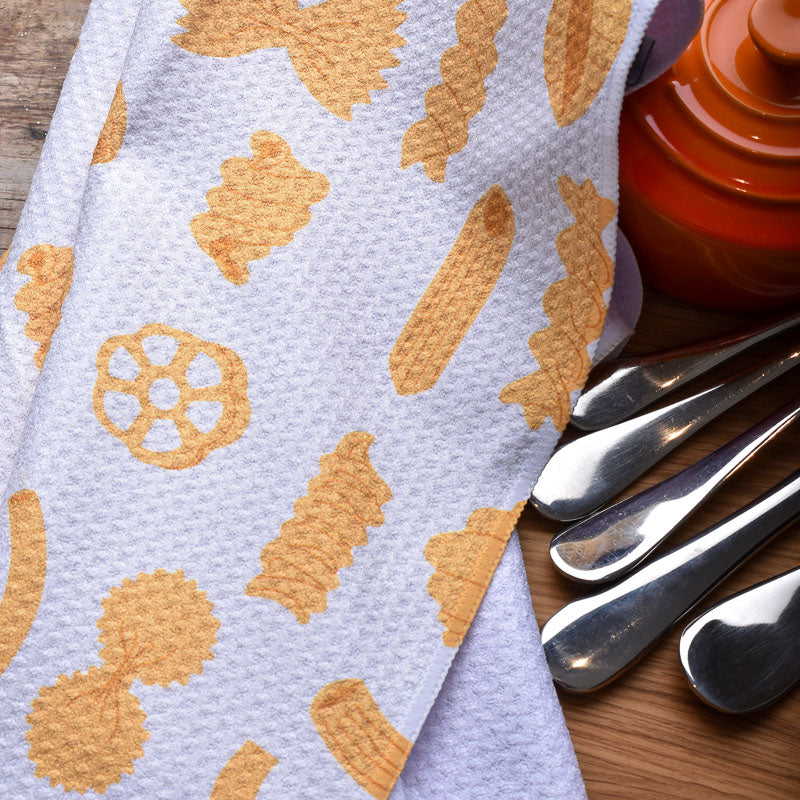 Geometry JUST ADD SAUCE TEA TOWEL