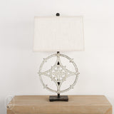 Ferro Designs IRON ROUND CATHEDRAL LAMP